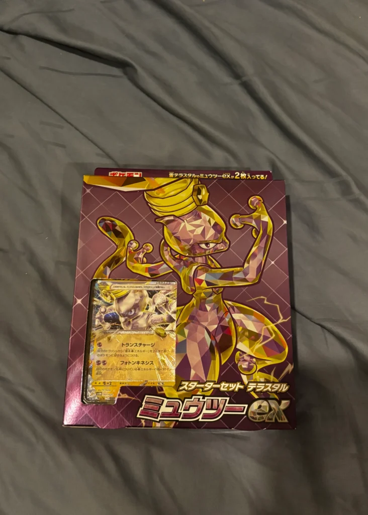 Starter Set Terastal Mewtwo ex svEM – Japanese Pokémon TCG (Sealed)